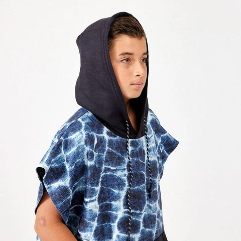 Changing Poncho - XS : Agua Blue