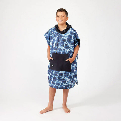 Changing Poncho - XS : Agua Blue
