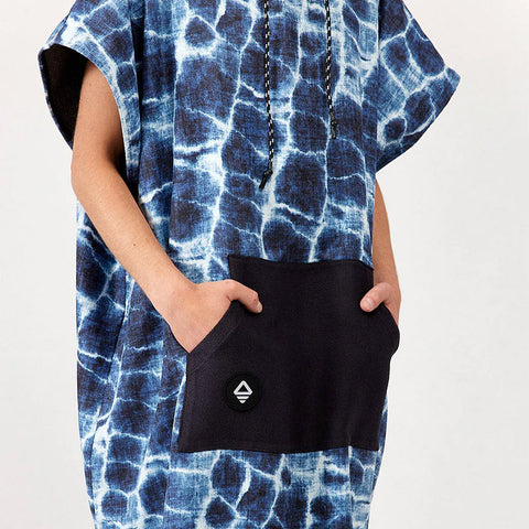 Changing Poncho - XS : Agua Blue