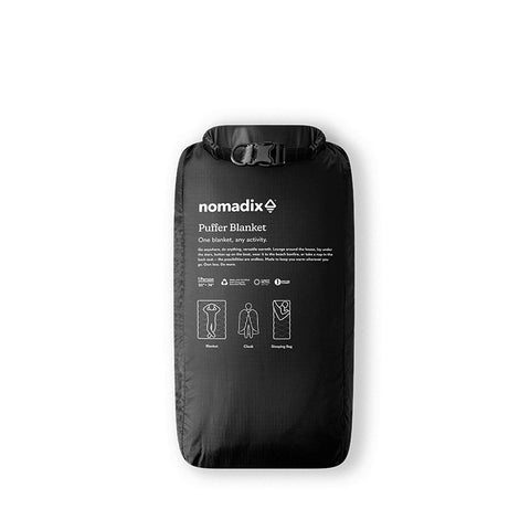 Puffer Blanket: Midnight Black