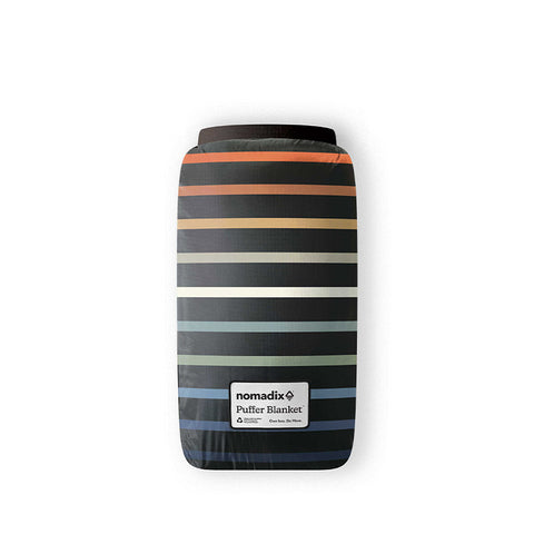 Puffer Blanket: Pinstripes/Multi