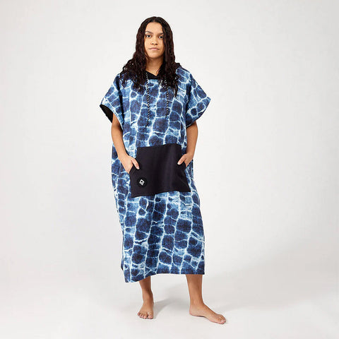 Changing Poncho - XS : Agua Blue
