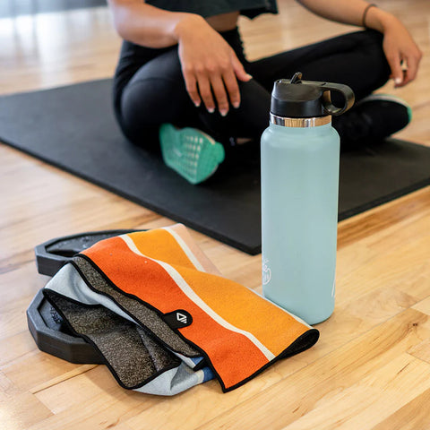 Fitness Towel: Retro Stripes/Multi