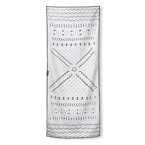 Original Towel: Mud Cloth/White