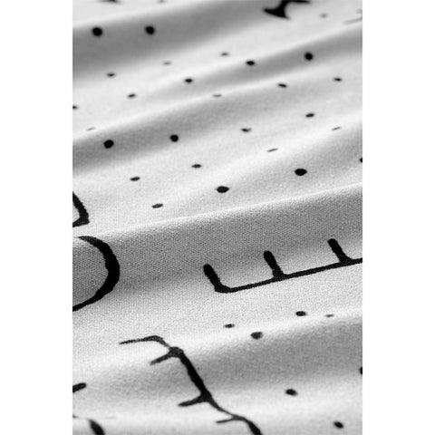 Original Towel: Mud Cloth/White