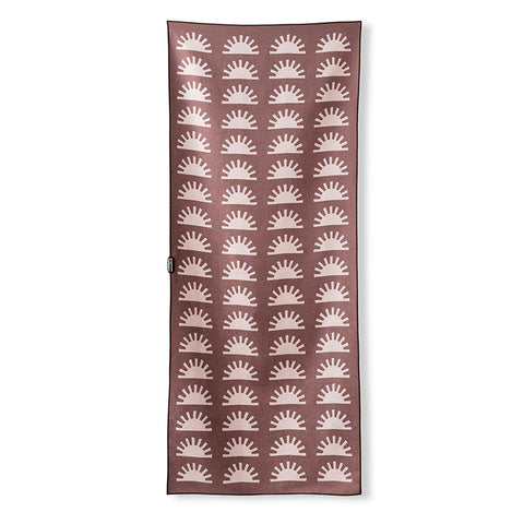 Original Towel: Sunshine/Burgundy