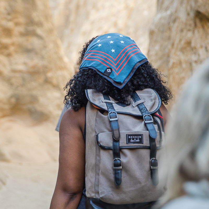 Bandana Towel: Liberty/Navy