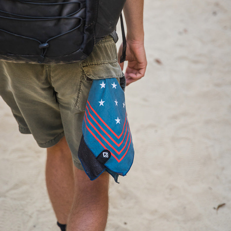 Bandana Towel: Liberty/Navy