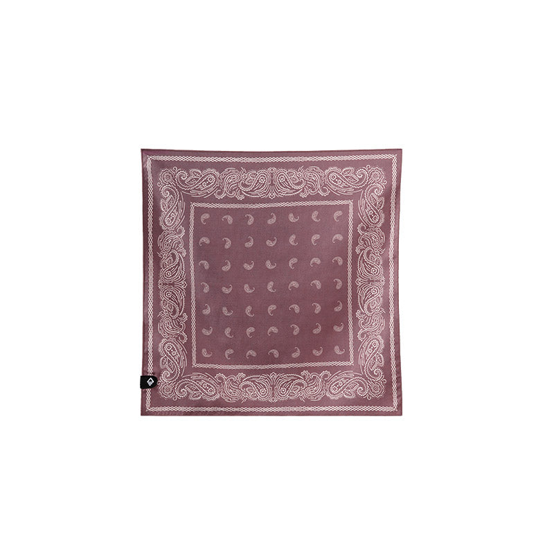 Bandana Towel: Paisley/Iron Ore