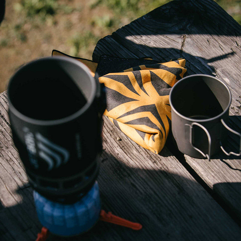Bandana Towel: Peak To Peak/Mustard