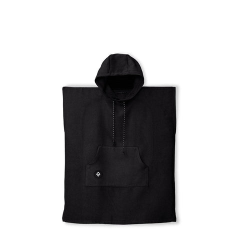 Changing Poncho - XS : Black on Black