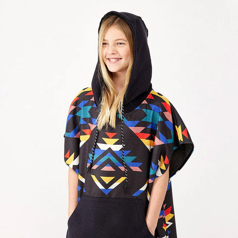 Changing Poncho - XS : Pnw Multi