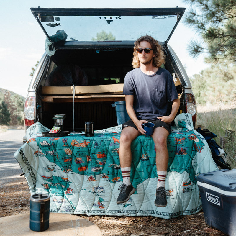 Puffer Blanket: National Park/Monument Map