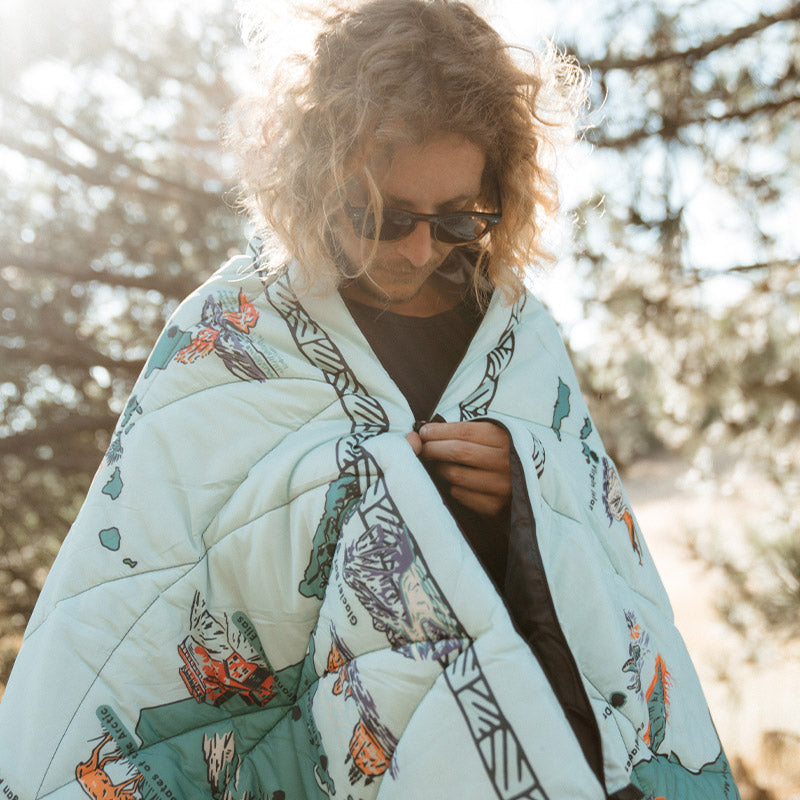 Puffer Blanket: National Park/Monument Map