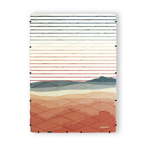 Puffer Blanket: Shenandoah/Sunset