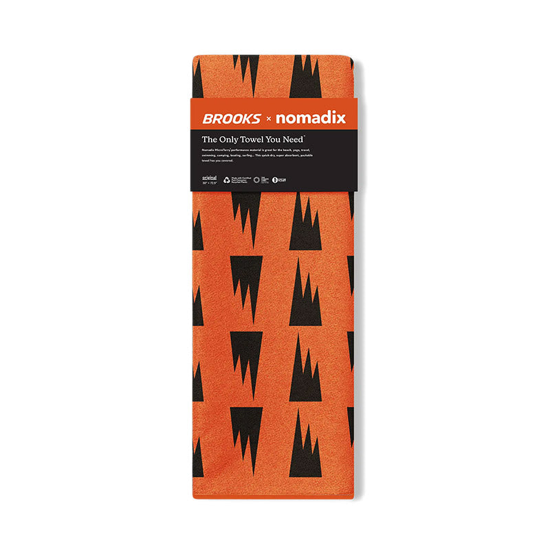 Original Towel: Summit/Ex Orange (Nomadix x Brooks)