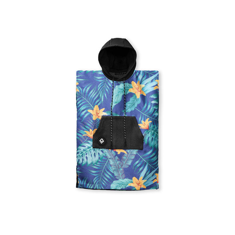 Kids Changing Poncho: Palms/Dusk