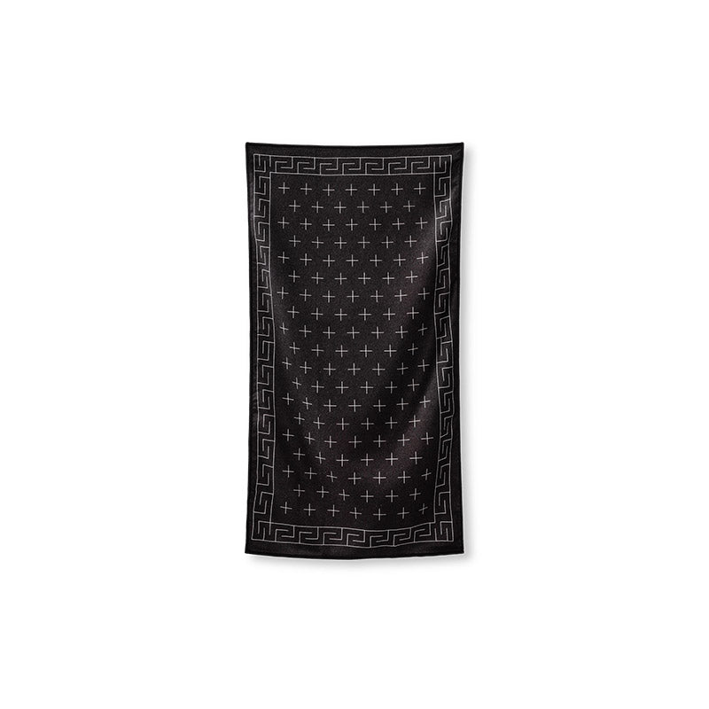 Hand Towel: Barton/Black