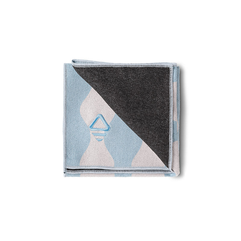 Hand Towel: Big Slack/Warm Blue