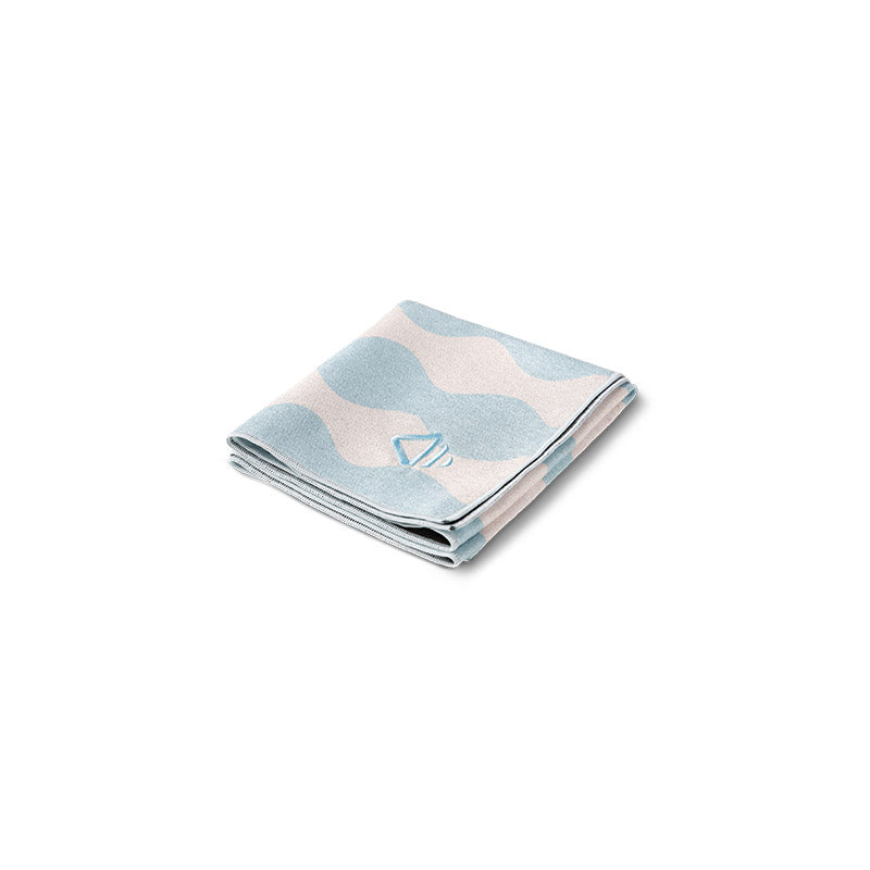 Hand Towel: Big Slack/Warm Blue
