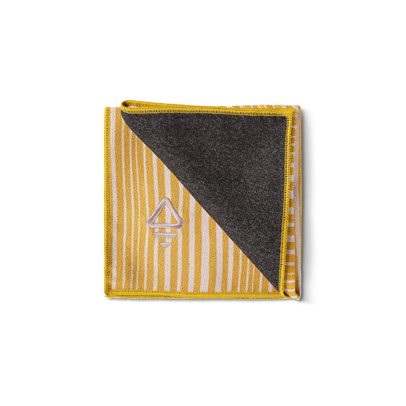 Hand Towel: HRTG Stripe/Amber Sun