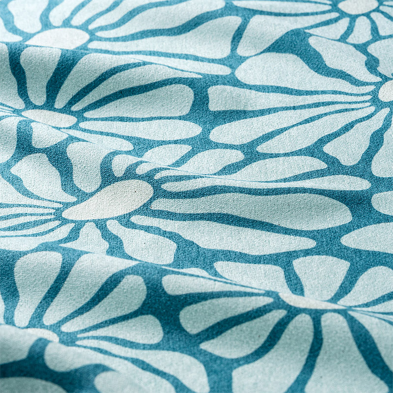 Hand Towel: Lazy Daisy/Seafoam GR