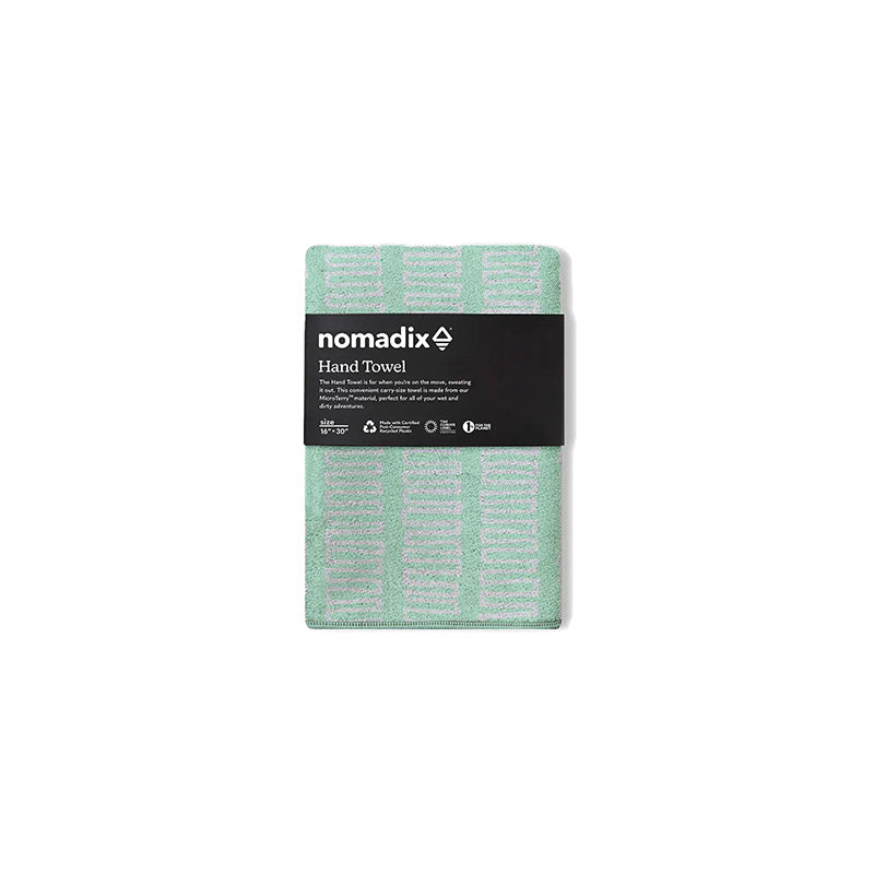 Hand Towel: Switchback/Seafoam GR