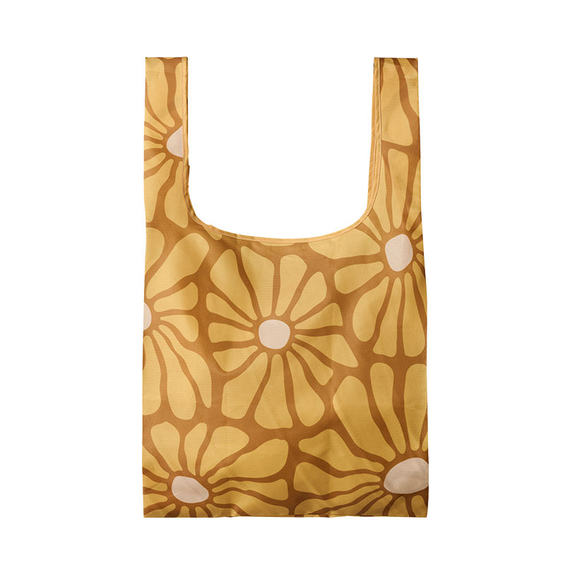 Pocket Tote: Lazy Daisy/Gold