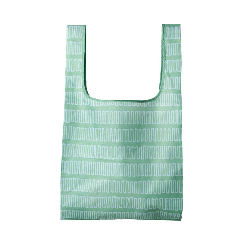 Pocket Tote: Switchback/Seafoam GR