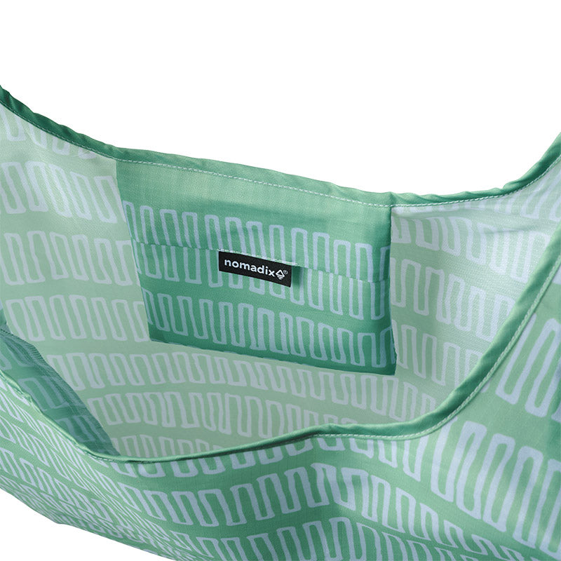 Pocket Tote: Switchback/Seafoam GR