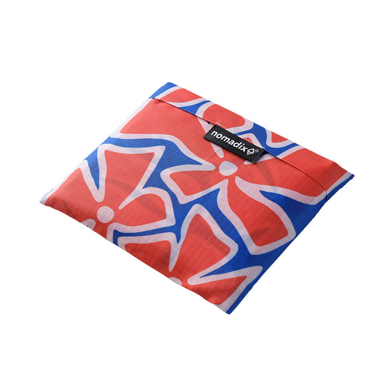 Pocket Tote: Wild FL/ST Blue Red