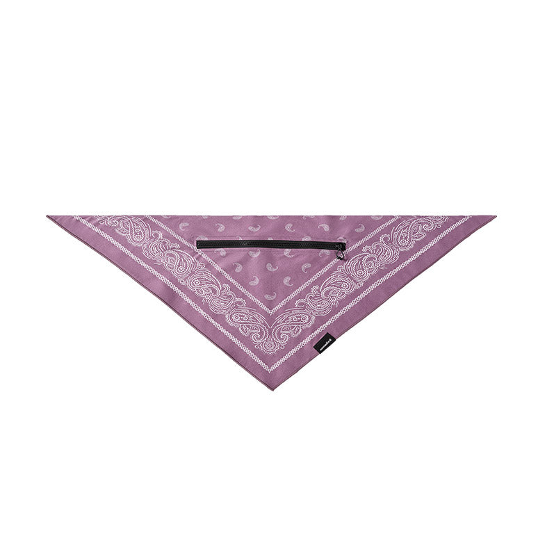Ice Bandana Towel: Paisley/Iron Ore