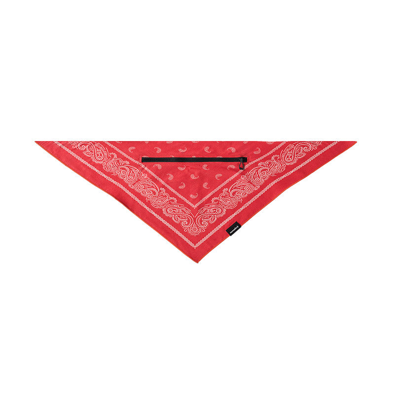 Ice Bandana Towel: Paisley/Red