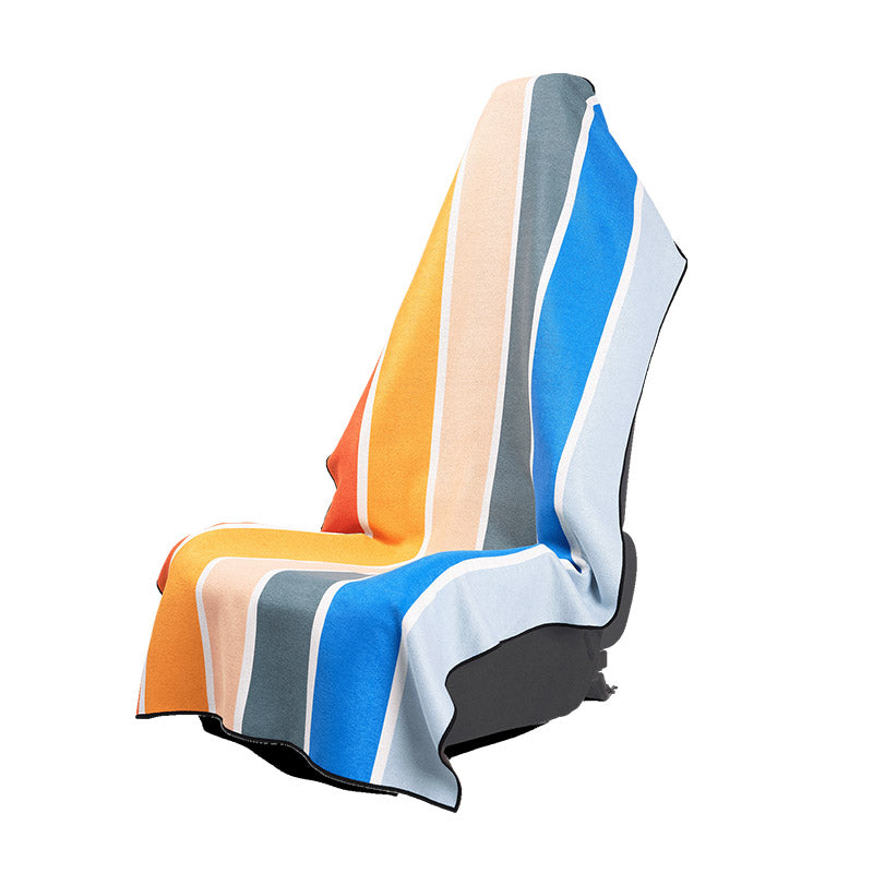 Car Seat Cover Towel: Stripes Retro