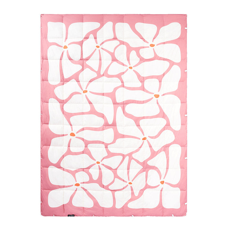 Graphene Puffer Blanket: Happy FL/Desert Clay