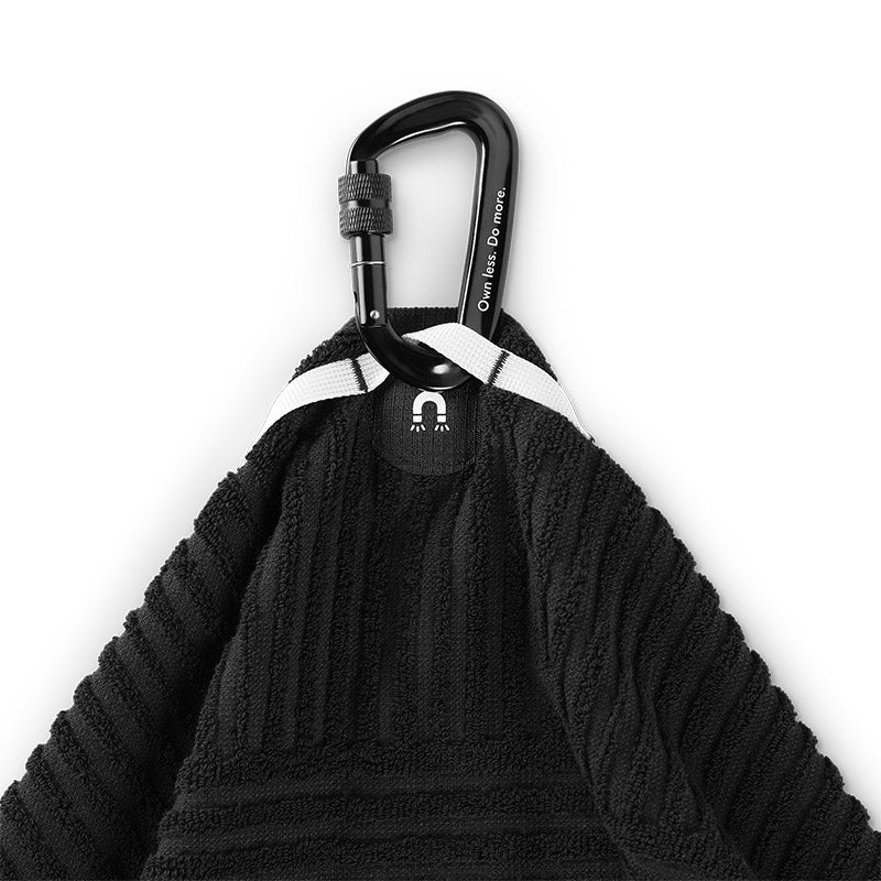 Golf Towel Set: Fairway/Night Black