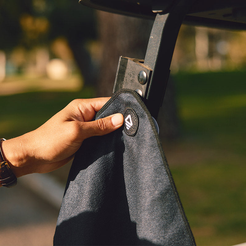 Golf Towel Set: Fairway/Night Black