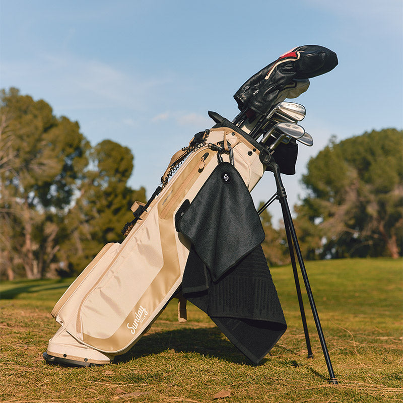 Golf Towel Set: Fairway/Night Black