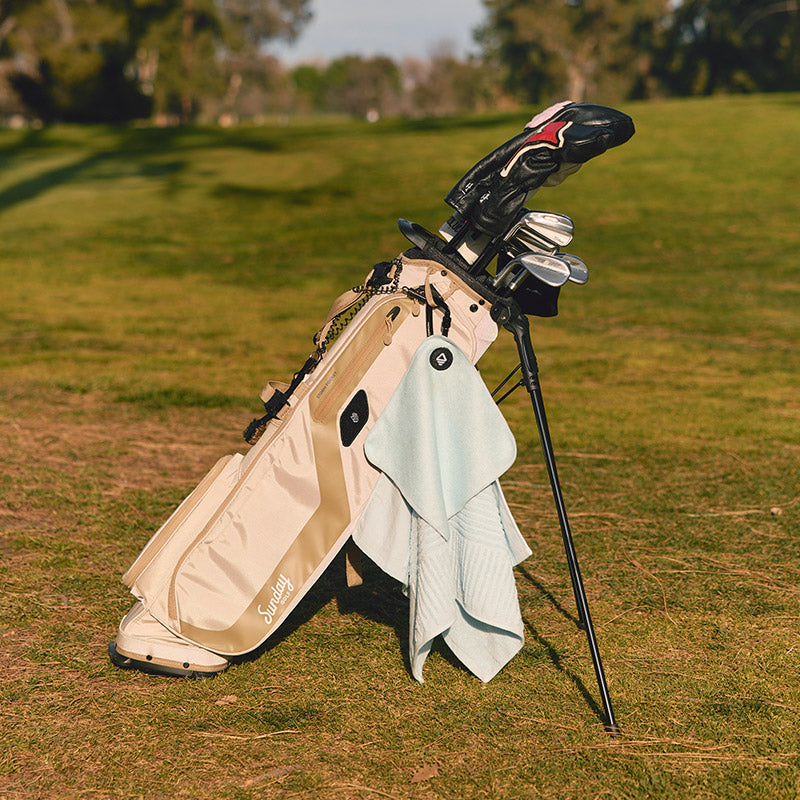 Golf Towel Set: Fairway/Pale Blue