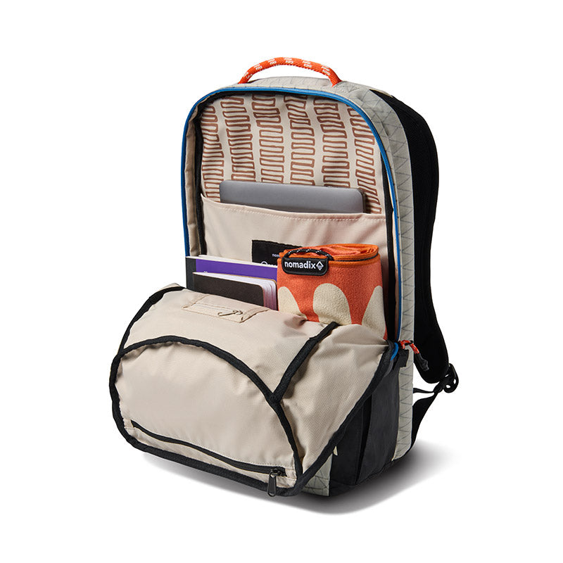 Daytripper Backpack: Driftwood/Off White