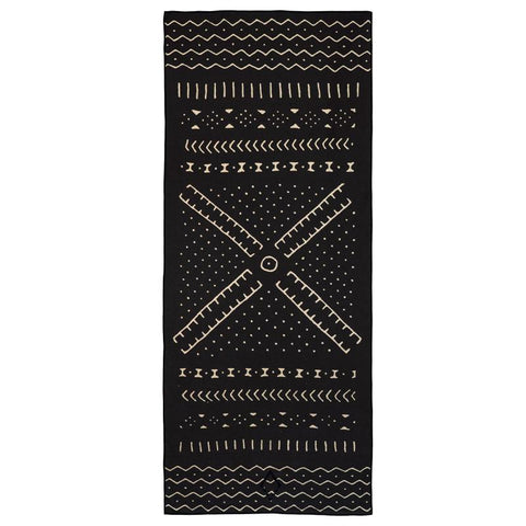 Original Towel: Mud Cloth Black