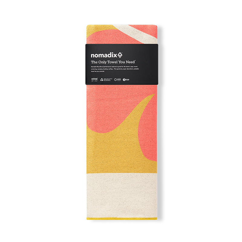 Original Towel: ALH Bloom/Red Amber Sun
