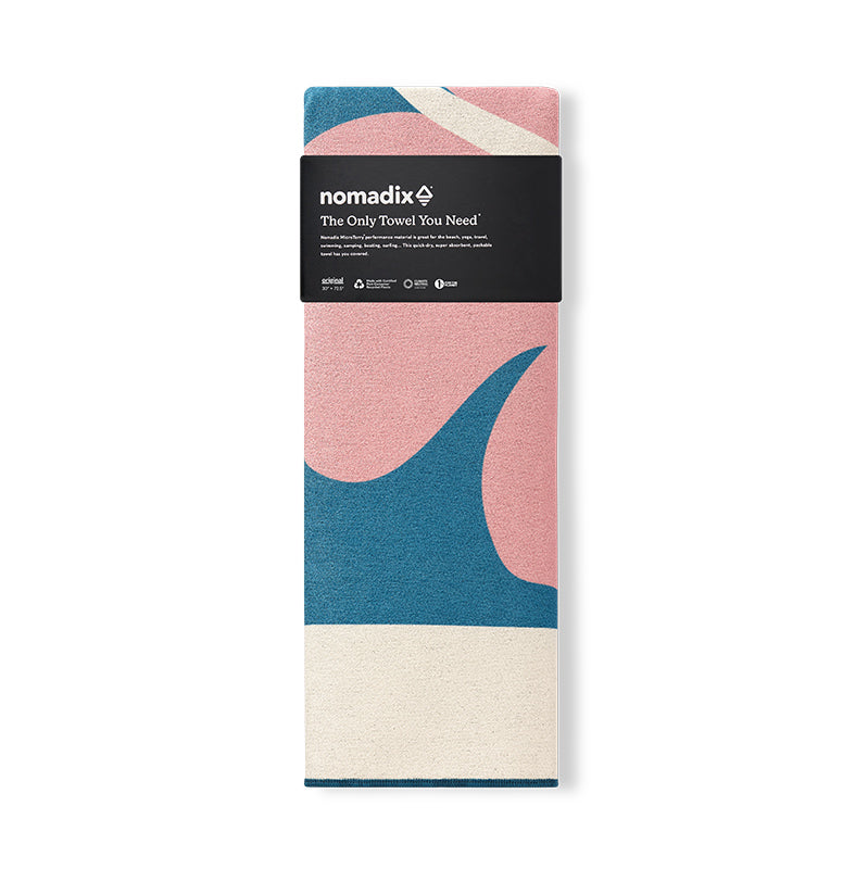 Original Towel: Aloha Bloom/Teal Ocean