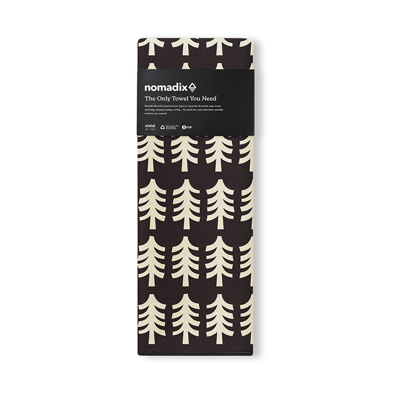Original Towel: Fresh Pines/Black Tan