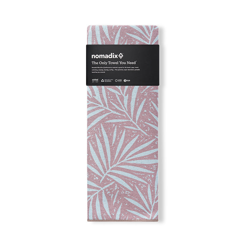 Original Towel: HRTG Palm/Warm Blue