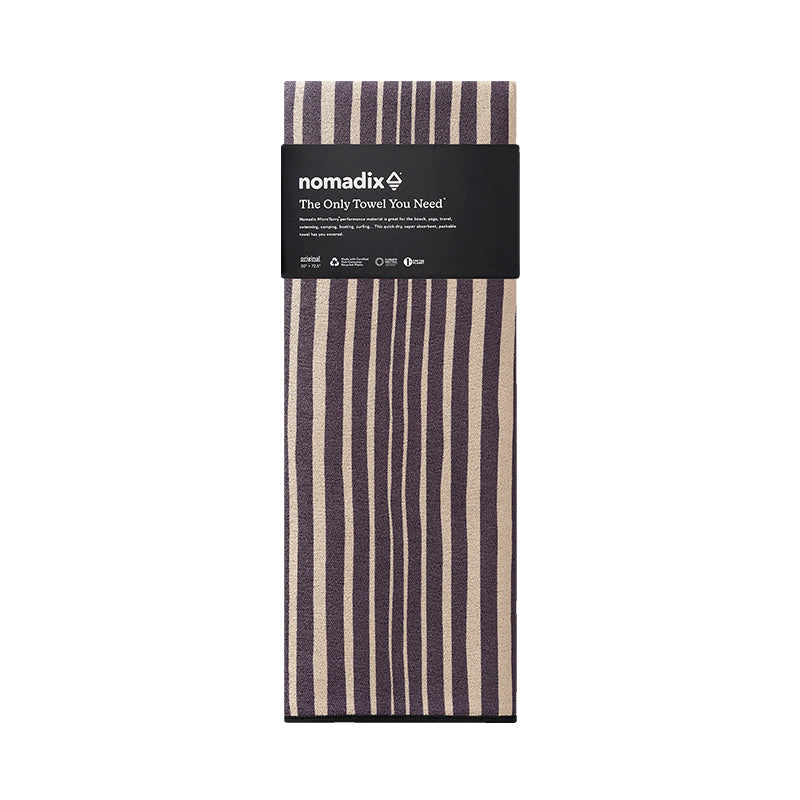 Original Towel: HRTG Stripe/Black Tan