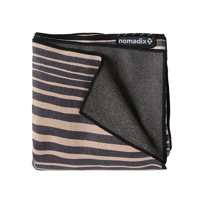 Original Towel: HRTG Stripe/Black Tan