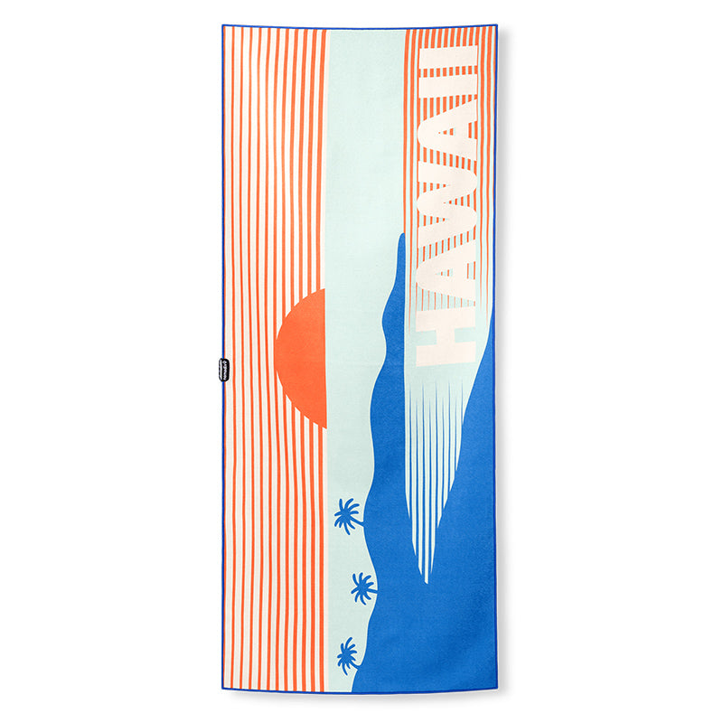 Original Towel: Hawaii Sunset/Blue Red