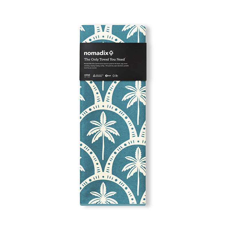 Original Towel: Palm Resort/Teal Ocean