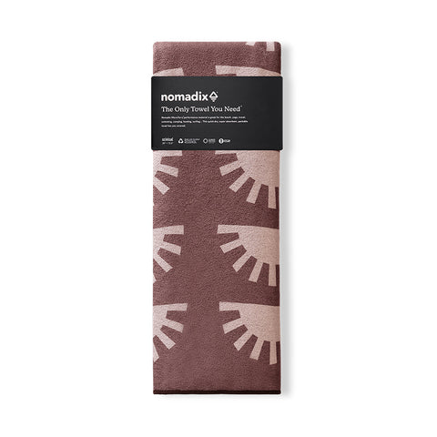 Original Towel: Sunshine/Burgundy